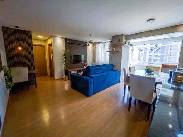 Apartamento à venda, Edifício Liberty Tower, 77m² úteis, 2 quartos, 2 vagas, planejado -  Santa Rosa, Londrina, PR