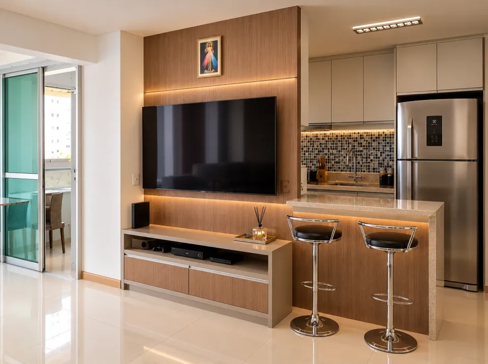Aluga-se apartamento de 99 m² com 3 quartos (sendo 1 suíte) no Florais Eco Resort, Gleba Fazenda Palhano, Londrina, PR - foto 6