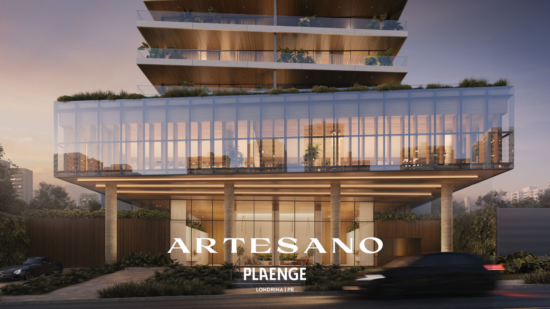 Apartamento na planta à venda, Edifício Artesano,  346m² úteis, 4 suítes, 4 vagas - Alto da Gleba Plahano-  Gleba Fazenda Palhano, Londrina, PR