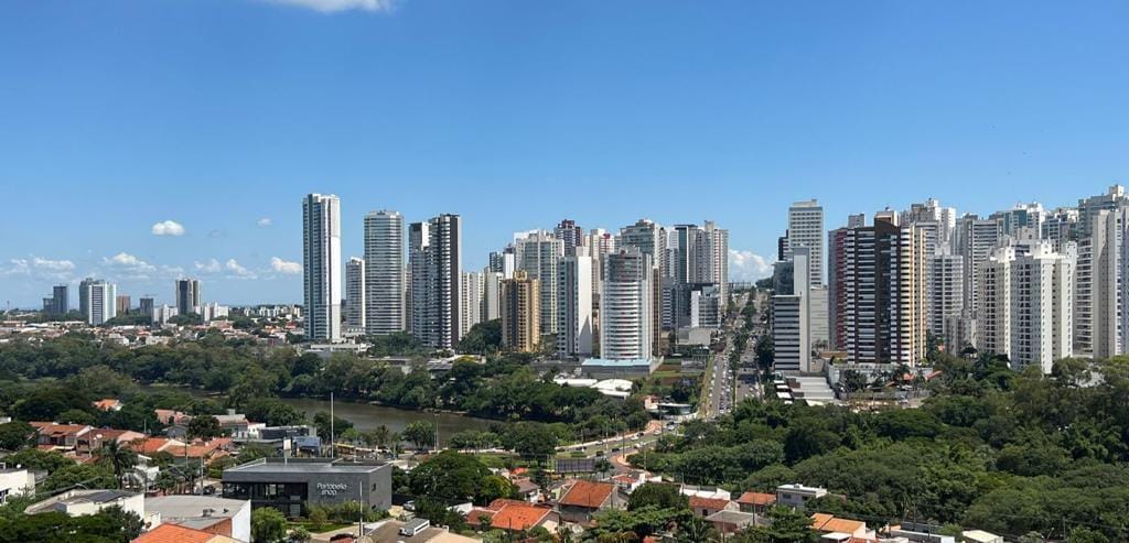 Apartamento à venda, Edifício Vista Parque, 2 quartos, sendo 1 suíte, ar condicionado, móveis planejados - Jardim Presidente, Londrina, PR
