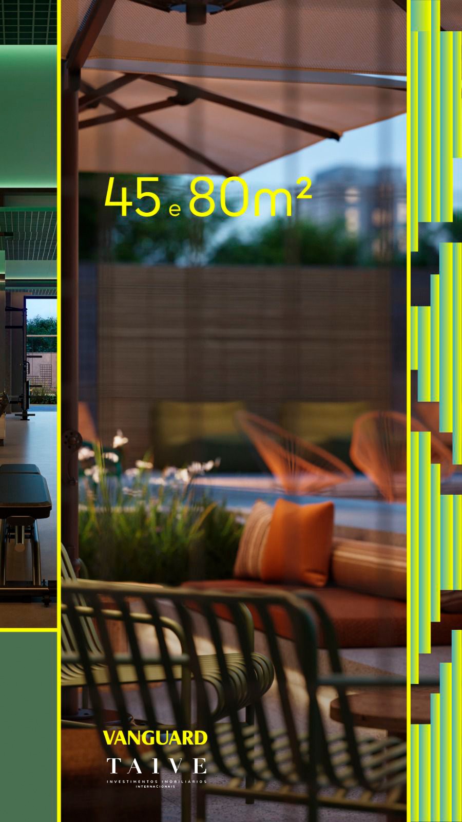 Lançamento studio de 45m² e apartamento 80m²  à venda, Edifício MADA, 3 ou 1 quarto, 1 ou 2 vagas - Gleba Palhano - Londrina, PR