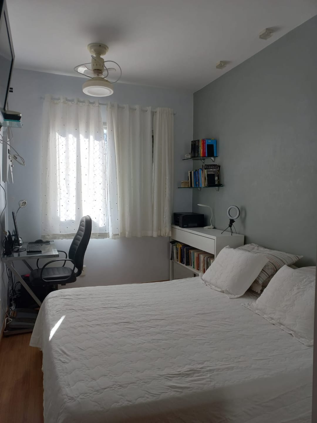 Apartamento à venda, 69m² privados/3 quartos sendo 1 suíte, com móveis planejados no Ed.Gardem Palhano- Gleba Fazenda Palhano, Londrina, PR