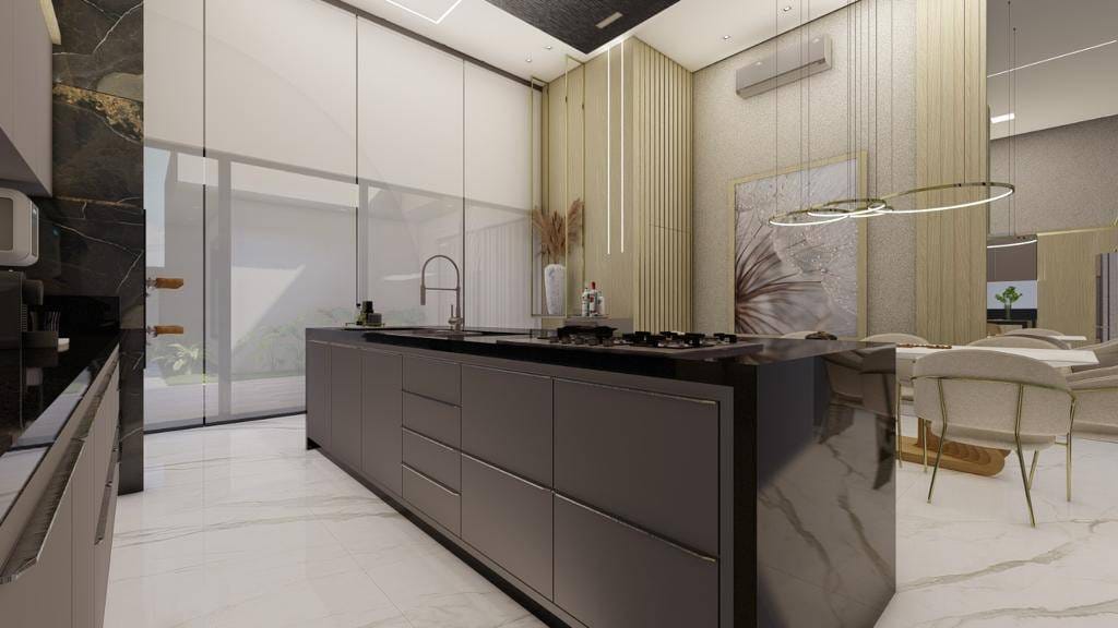 Casa à 173m² venda/3 suítes (sendo 1 master com closet)Piscina/4 vagas - Condomínio Legend Santa Rosa, Londrina, PR