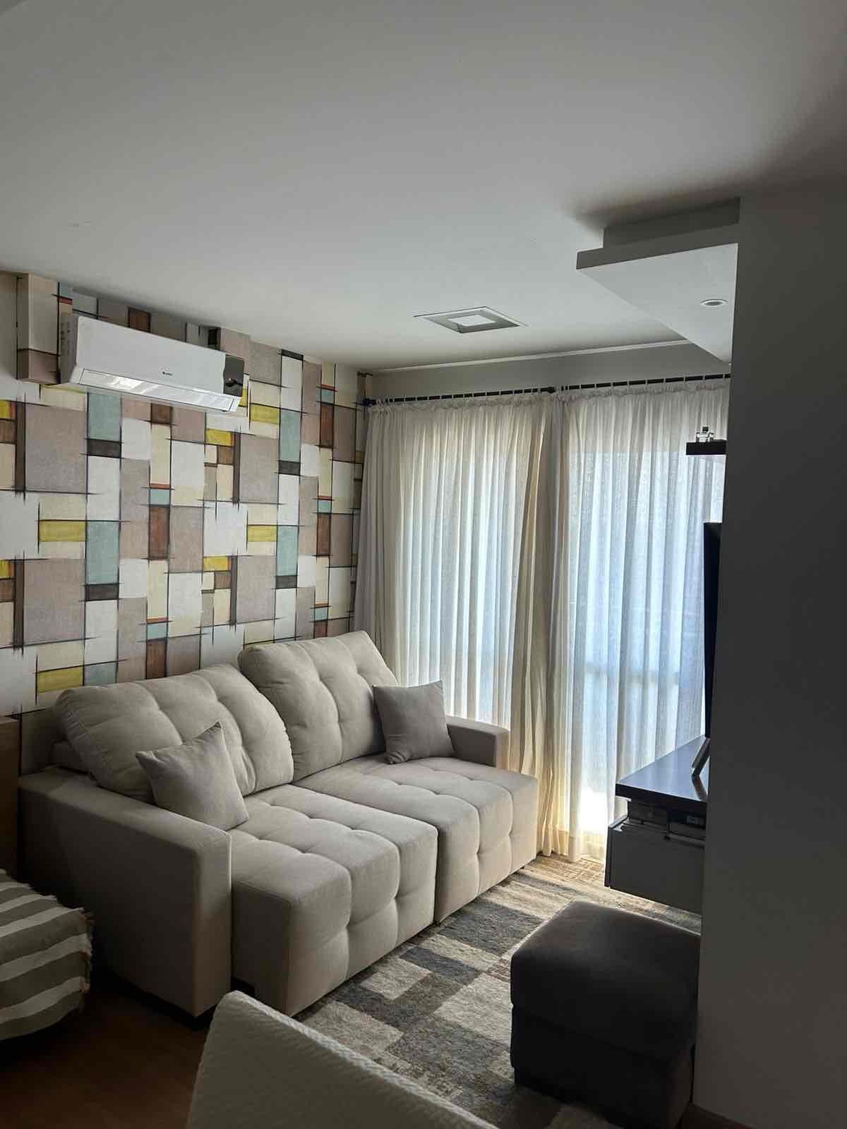Apartamento à venda, Edifício Residencial Terranova, 67m² úteis, 3 quartos sendo 1 suíte, mobiliado - Gleba Fazenda Palhano, Londrina, PR
