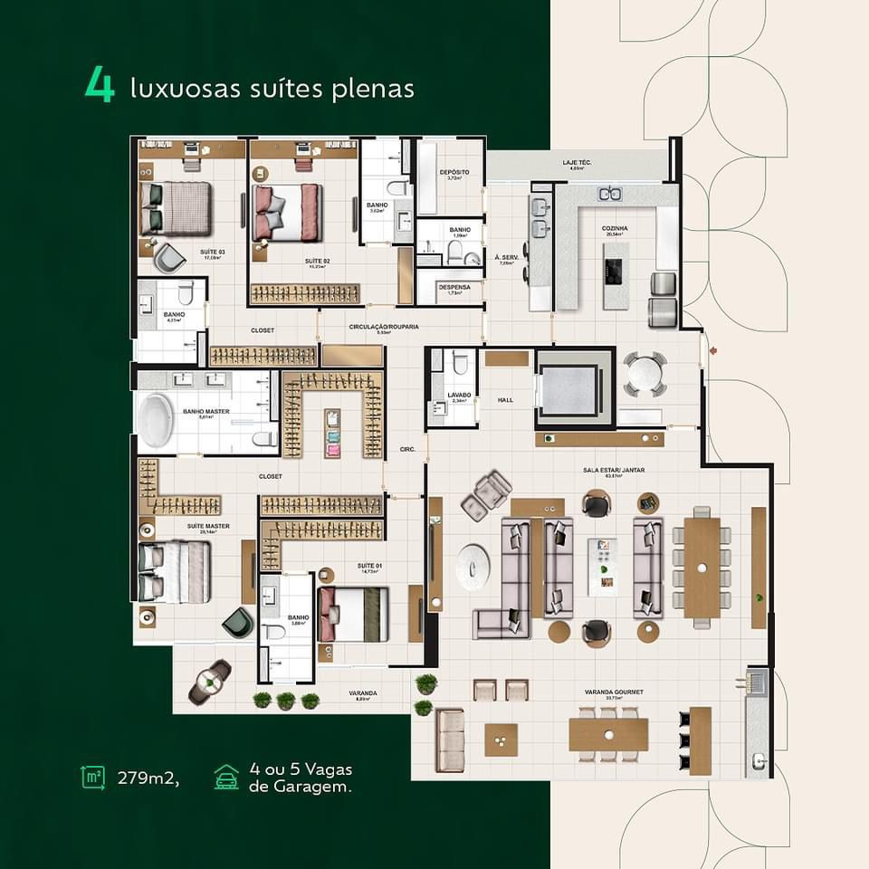 Imagens do imóveis La Reserve Alto Padrão Em Teresina PI