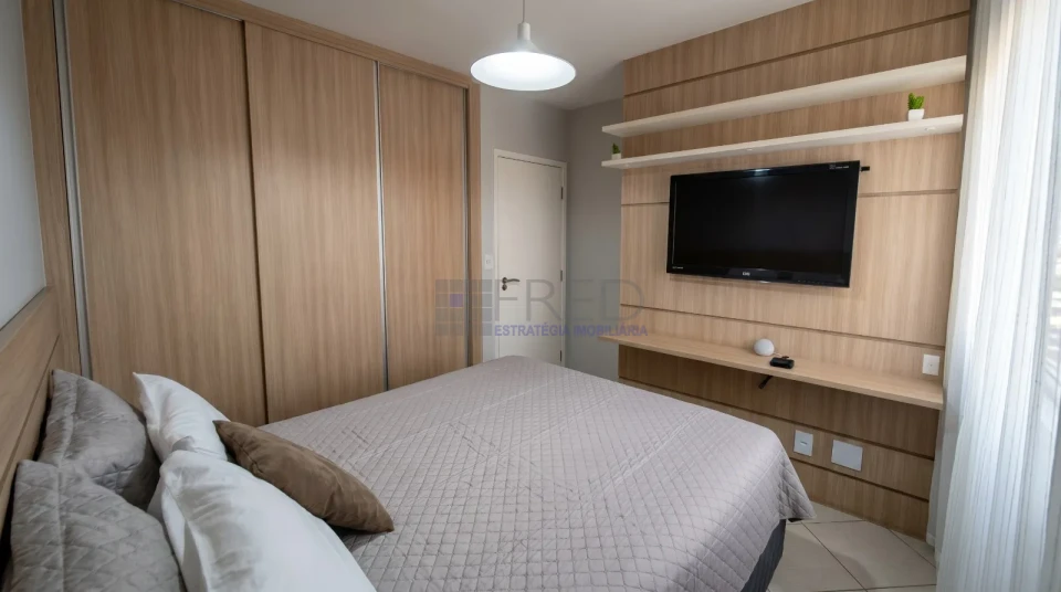 Imagens do imóveis Apartamento a venda - 100%mobiliado - Condominio Edificio Vilhena