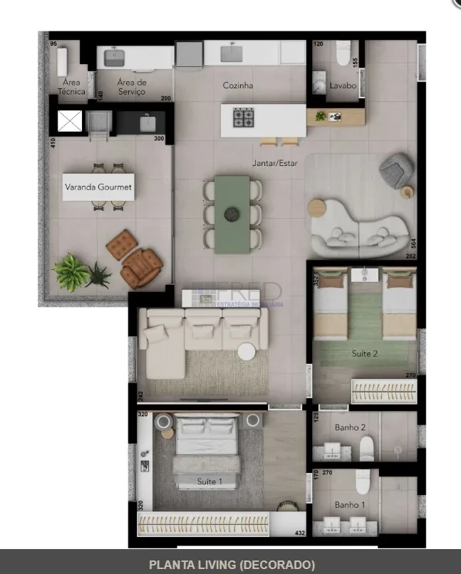 APARTAMENTO ED. OSCAR - VISTA LAGO - ANDAR INTERMEDIÁRIO