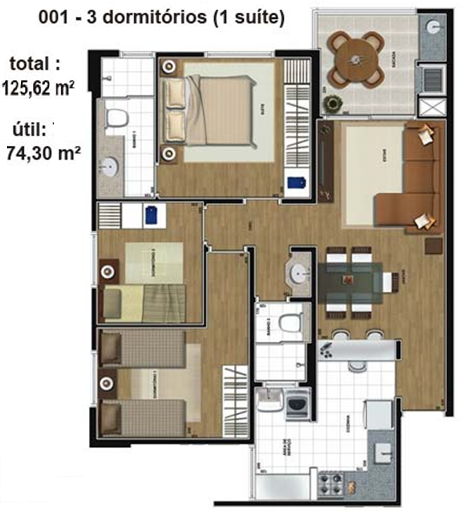Apartamento Á Venda Terralis Jardim Londrina