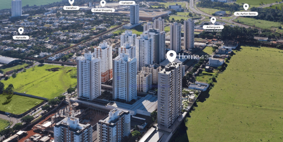 APARTAMENTO COM 3 QUARTOS A VENDA - HOME 433