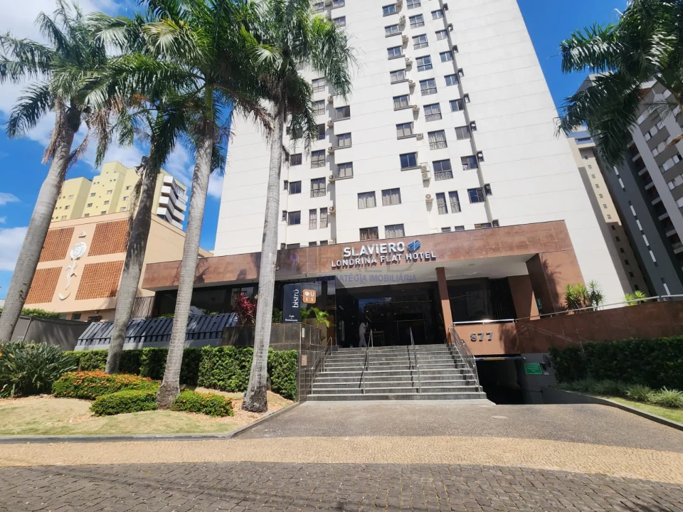 Apartamento À Venda E Locação Slaviero Londrina Flat Hotel Londrina