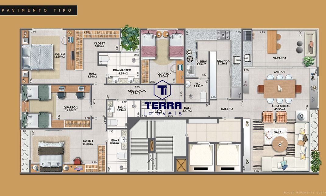 Imagens do imóveis Da Vince Residence, viva essa exclusividade ao lado do Campo de São Bento!