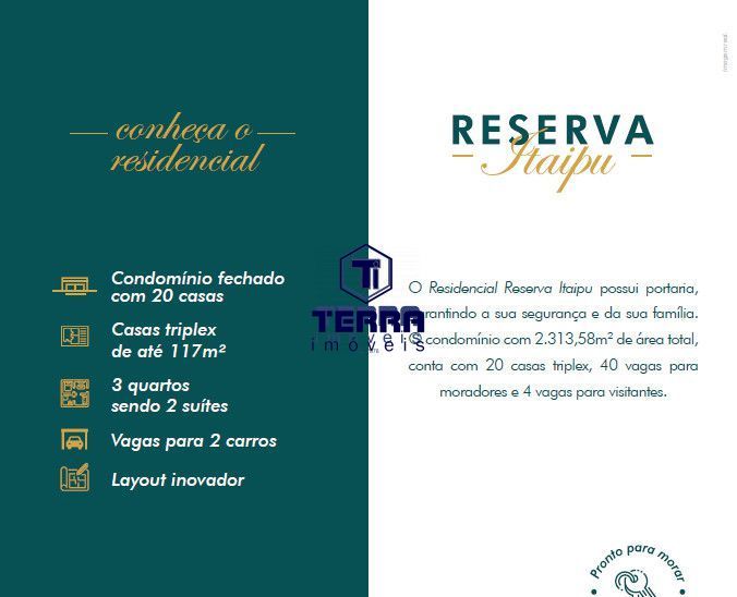 Imagens do imóveis Sua casa triplex pronta para morar! Se você tem um sonho, nós temos as chaves!