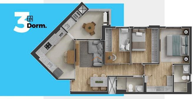 Imagens do imóveis Apartamento Na Planta Á Venda Edifício Hype Londrina