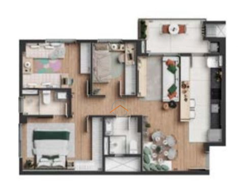 Apartamento Na Planta Á Venda Home 433 Londrina