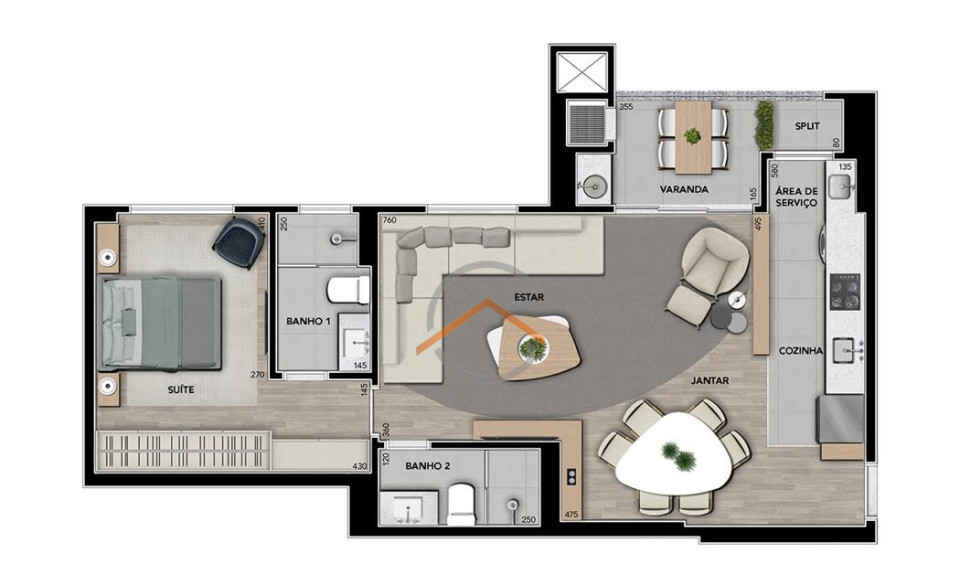 Apartamento Na Planta Á Venda Wood Londrina Imagens do imóveis Apartamento Na Planta Á Venda Wood Londrina