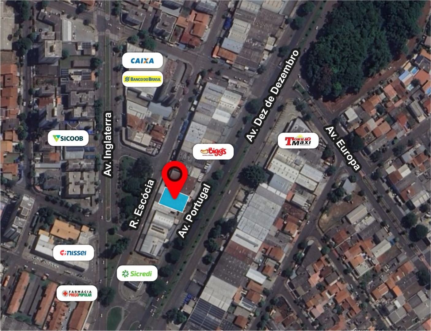 Locação Galpão - Região da Av. Dez de Dezembro (Londrina-PR)
