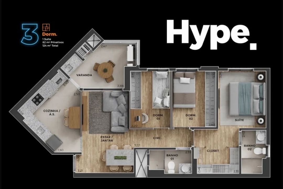 Imagens do imóveis Edifício Hype