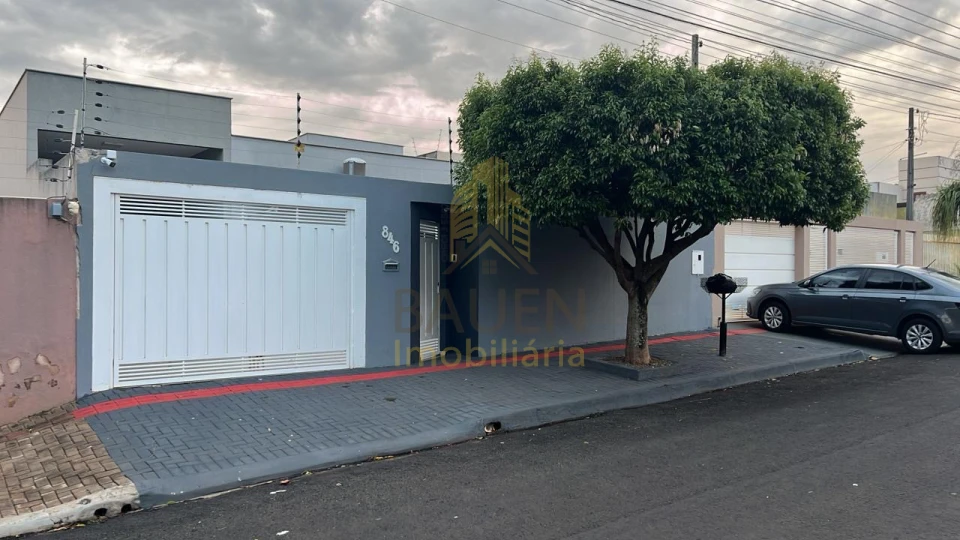 Casa Jardim Tarobá com Gourmet Integrado