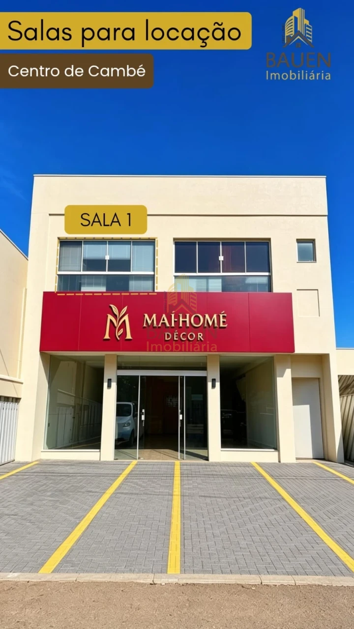 Imagens do imóveis SALA COMERCIAL CENTRO DE CAMBÉ