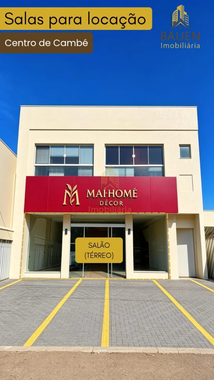 Imagens do imóveis SALÃO COMERCIAL CENTRO DE CAMBÉ