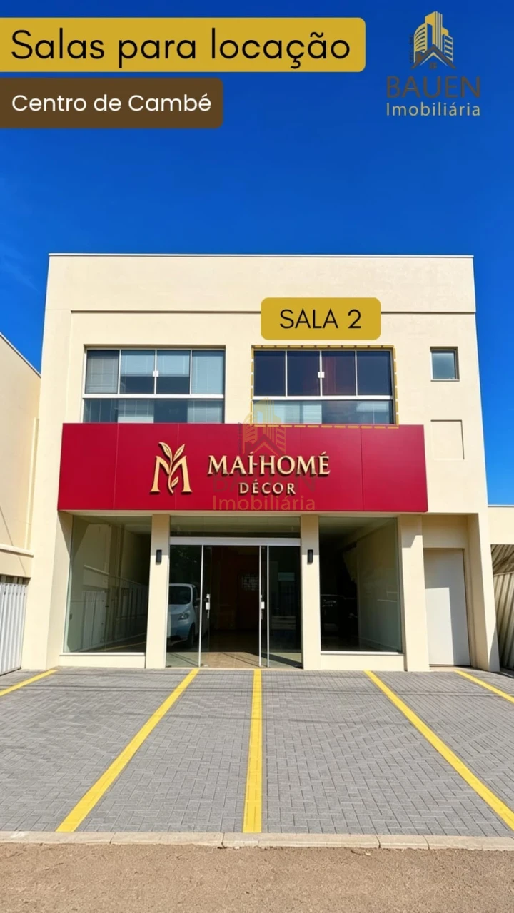 Imagens do imóveis SALA COMERCIAL CENTRO DE CAMBÉ