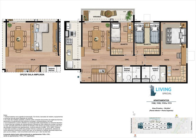 Imagens do imóveis Living Special