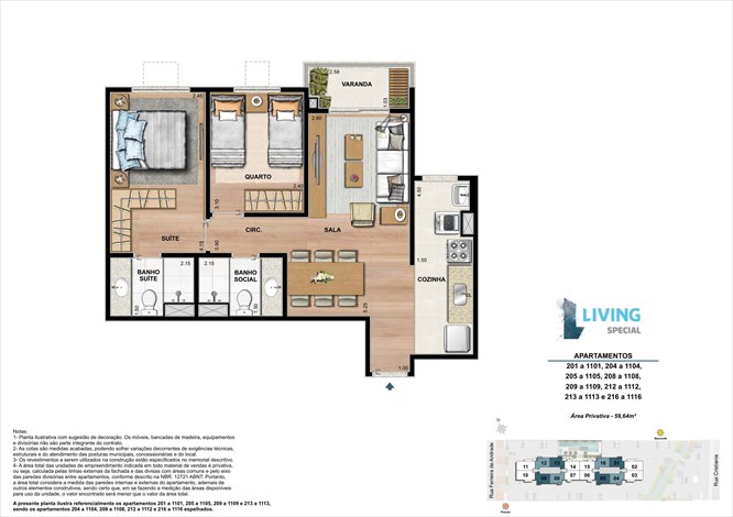 Imagens do imóveis Living Special