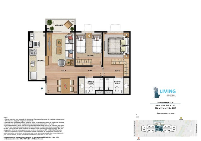Imagens do imóveis Living Special