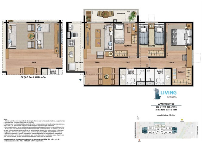 Imagens do imóveis Living Special