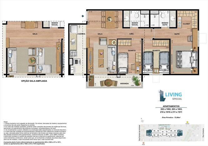Imagens do imóveis Living Special