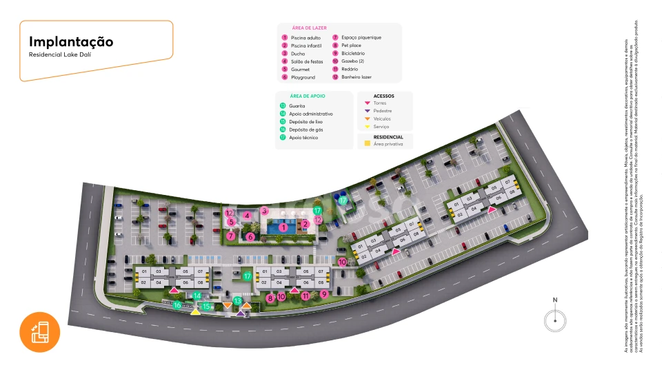Imagens do imóveis Lançamento por R$ 300.000,00 – Acquaville – Londrina/PR