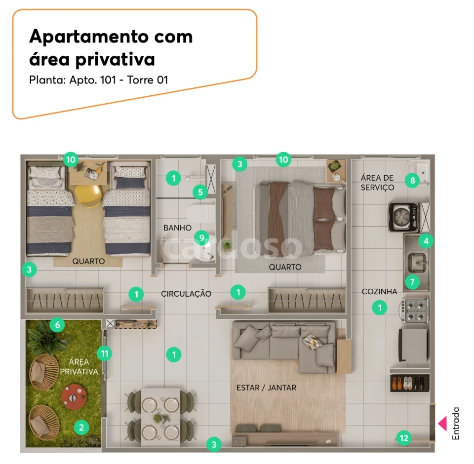Imagens do imóveis Lançamento por R$ 300.000,00 – Acquaville – Londrina/PR
