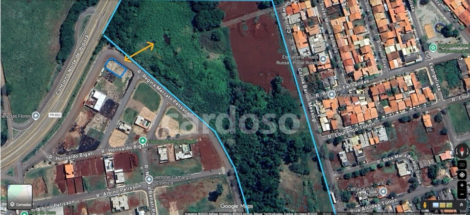 Imagens do imóveis TERRENO À VENDA COM 352,50 M² – RESIDENCIAL BIGATTI | IBIPORÃ