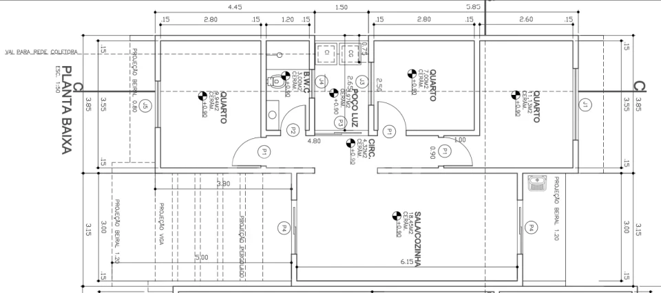 CASA COM 3 QUARTOS À VENDA POR R$ 275.000,00 – PARQUE DO VALE – IBIPORÃ/PR