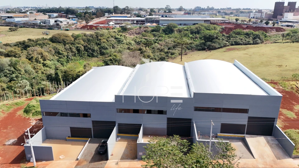 Barracão para locação 800 m² com doca e pé direito 8.5 m – próximo Av Tiradentes – Cilo 2 – Londrina