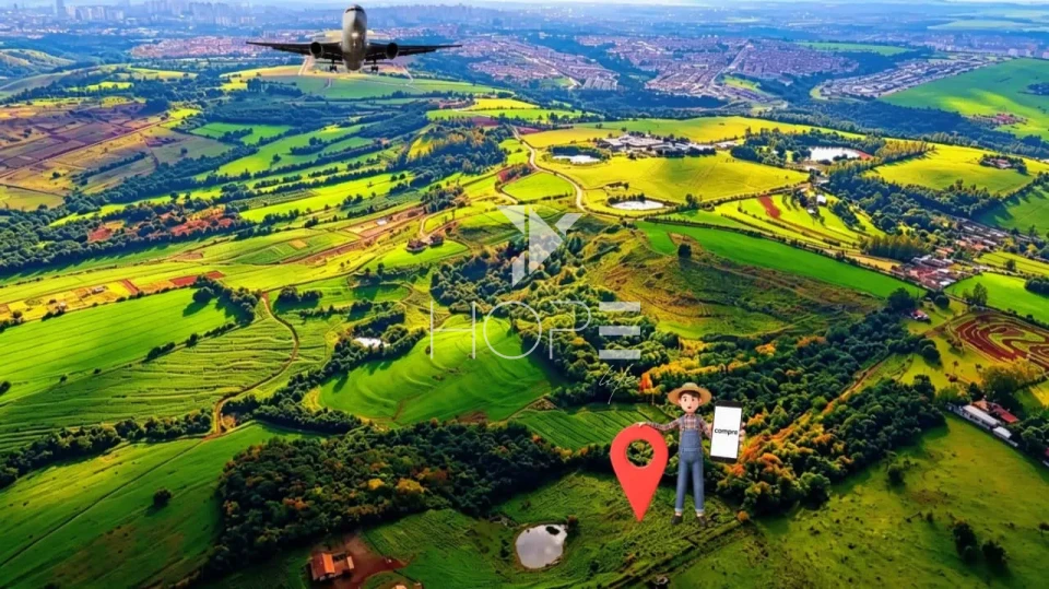 Terreno / área à venda com 229.900m² - Potencial para loteamento de chácaras - Estrada do Limoeiro - Londrina PR