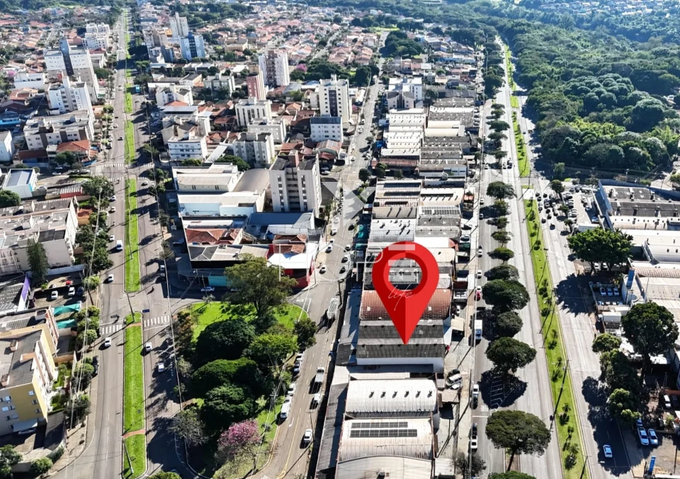 Barracão comercial para locação com 300m² - duas entradas - às margens da Av. Dez de Dezembro - Londrina PR