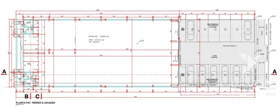Imagens do imóveis Imóvel Comercial para Aluguel com 12 Vagas de Estacionamento