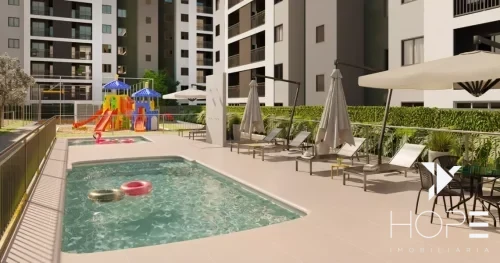 Elegância e praticidade no EOS Residence – apartamento mobiliado com 3 quartos