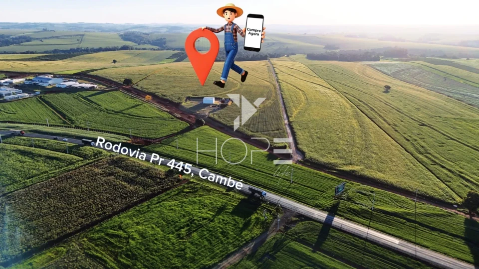 Imagens do imóveis Área estratégica à venda com 266.200 m² - 11 alqueires - frente industrial na Rodovia PR-445 - Cambé PR