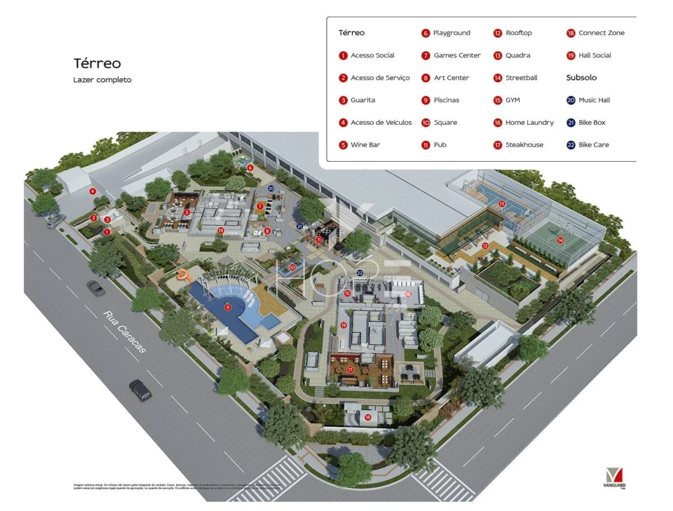 Imagens do imóveis Ed. NYC Palhano – Apartamento para alugar com 69m² - 3 quartos - 1 banheiros - 1 vaga - Gleba Palhano - Zona Sul - Londrina/PR