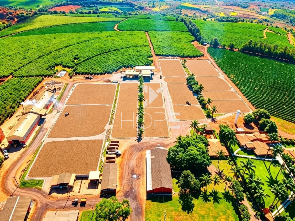 Fazenda cafeeira à venda com 1.333 hectares - 900 hectares em café - alta produtividade - Minas Gerais
