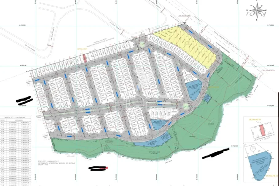 Imagens do imóveis Loteamento à venda com projeto urbanístico - 120.957m² - R.I. pronto - Adamantina SP