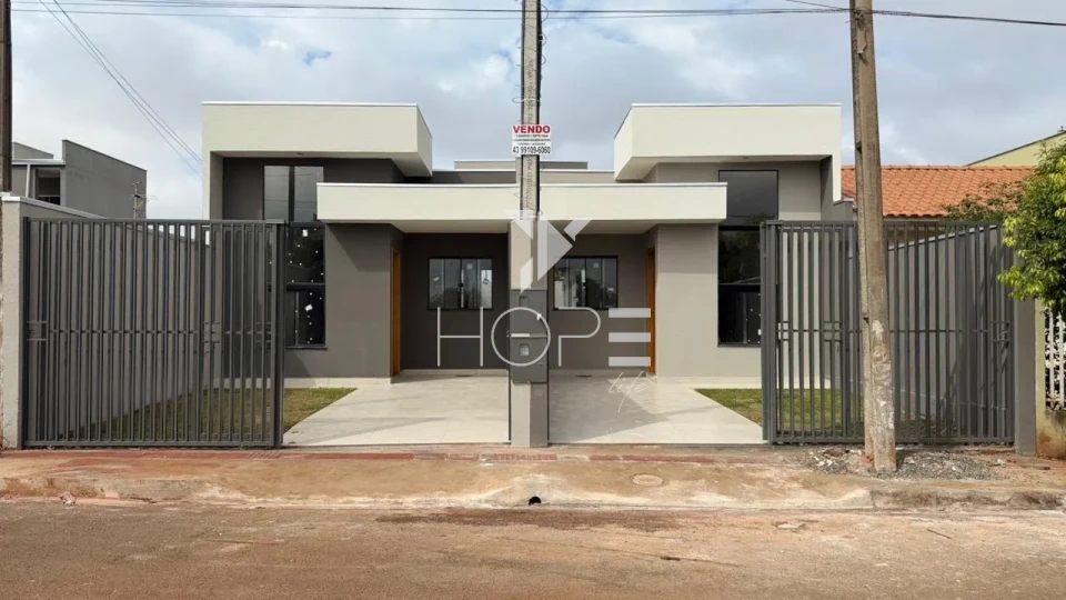 Imagens do imóveis Casa Geminada à Venda – 75m² – 3 Quartos (1 Suíte) – Residencial Portal do Sol – Zona Norte – Londrina/PR