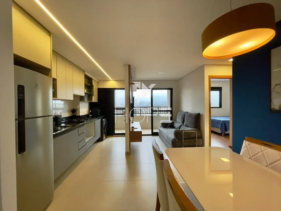 Imagens do imóveis Apartamento Mobiliado para Locação – 57m² – 2 Quartos (1 Suíte) – Residencial Le Chalet – Parque Jamaica – Zona Oeste – Londrina/PR
