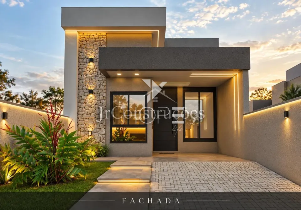 Imagens do imóveis Casa Nova em Condomínio à Venda – 82m² – 2 Quartos (1 Suíte) – Morada das Flores Rosas – Cambé/PR