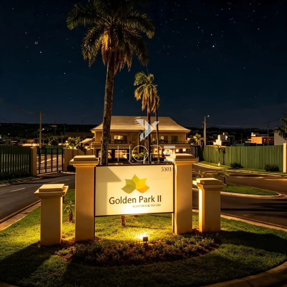 Terreno de Esquina em Condomínio à Venda – 300m² – Condomínio Golden Park 2 – Marumbi – Zona Leste – Londrina/PR