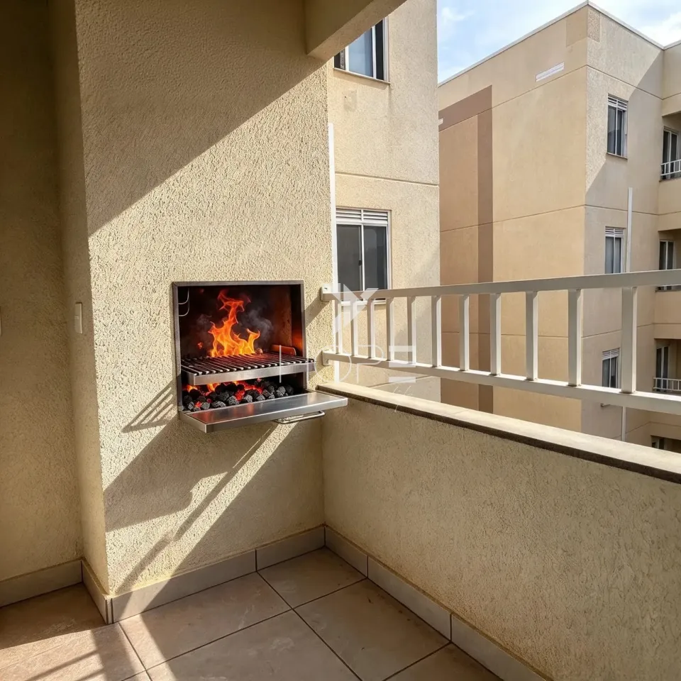 Imagens do imóveis Apartamento à Venda – 43,54m² – 2 Quartos – Condomínio Residencial Lake Van Gogh – Loteamento Acquavile – Zona Leste – Londrina/PR