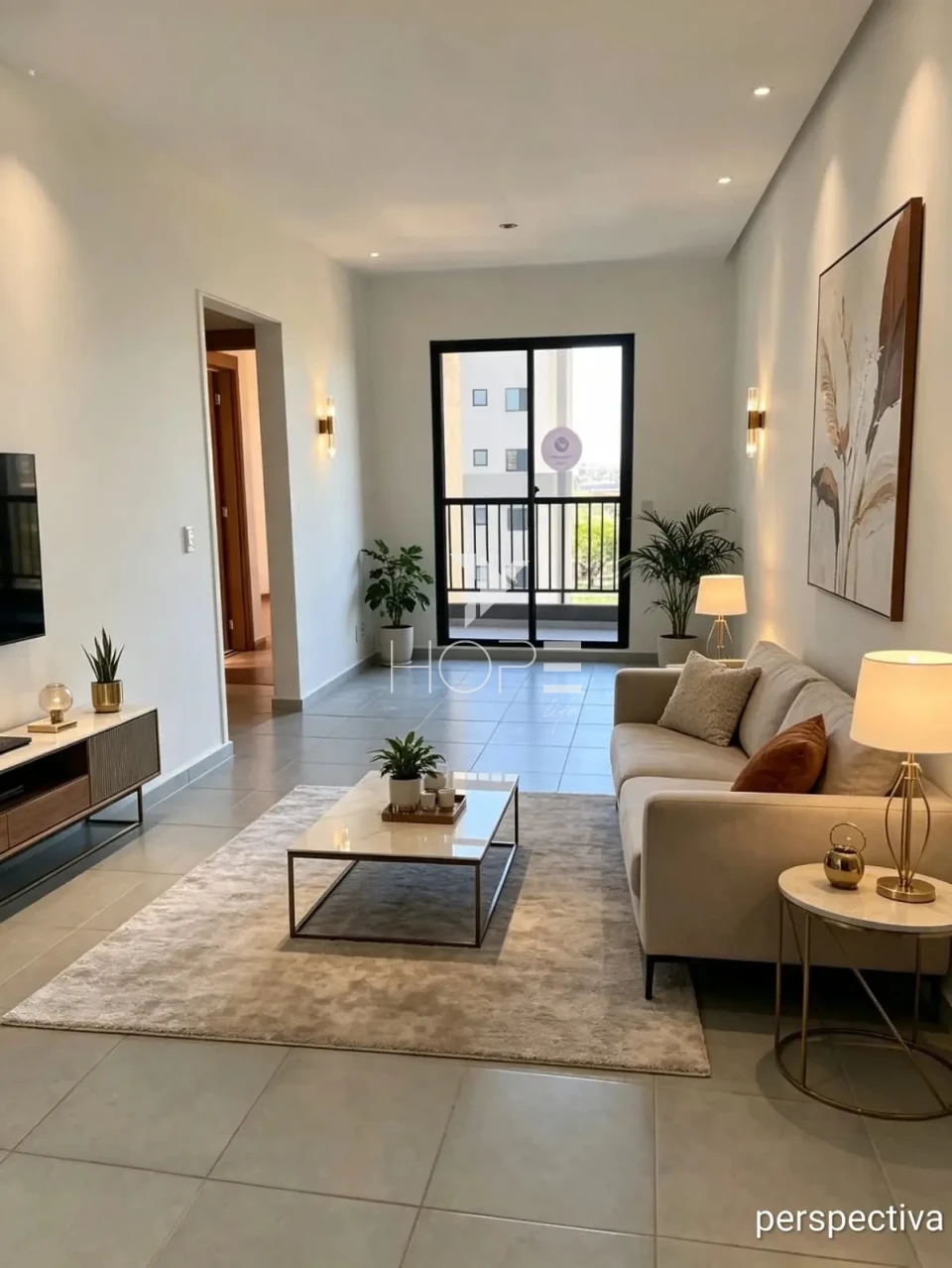 Imagens do imóveis Apartamento à Venda no Residencial Ever – 59m² – 2 Quartos – Pacaembu – Zona Norte – Londrina/PR
