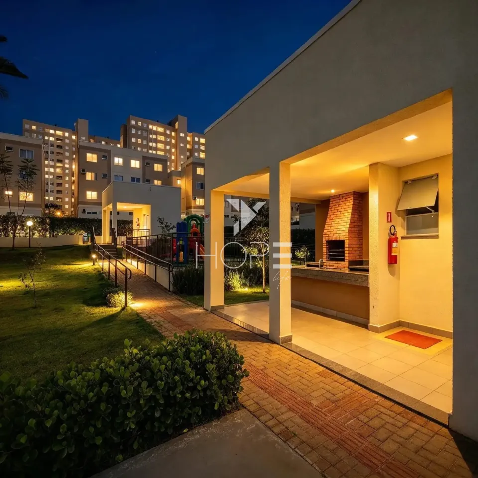 Imagens do imóveis Apartamento à Venda – 43,54m² – 2 Quartos – Condomínio Residencial Lake Van Gogh – Loteamento Acquavile – Zona Leste – Londrina/PR